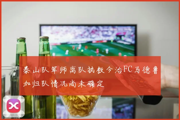 泰山队军师离队执教今治FC马德鲁加归队情况尚未确定